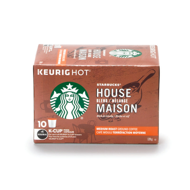 Keurig Starbucks House Blend, 120g   (10ct)