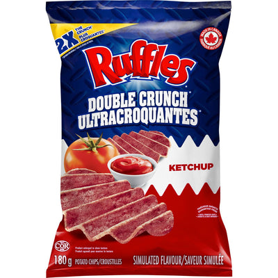 Ruffles Double Crunch Ketchup, 180 g