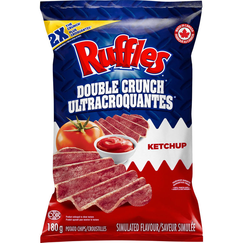 Ruffles Double Crunch Ketchup, 180 g