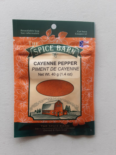 Spice Barn Cayenne Pepper, 40 g