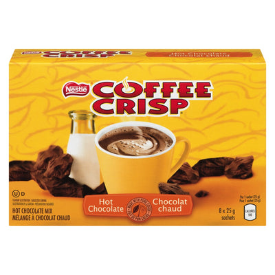 Coffee Crisp Hot Chocolate Mix, 8 count, 25 g