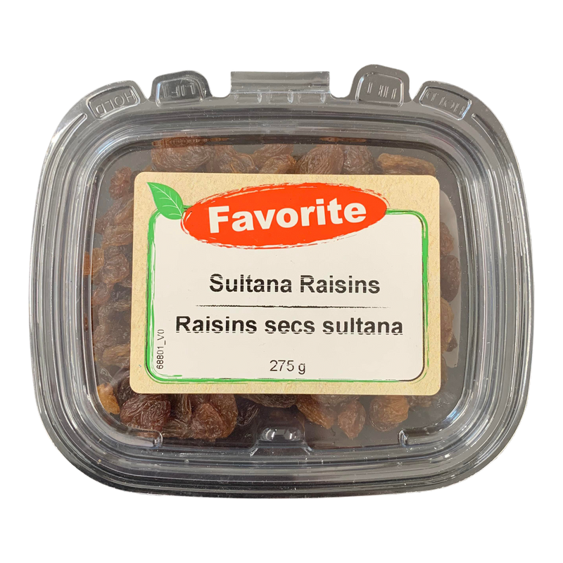 Favorite Sultana Raisins, 325 g