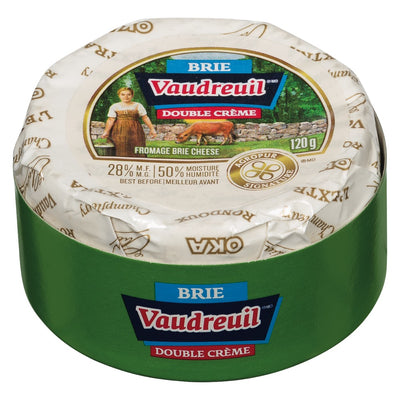 Vaudreuil Brie Double Creme, 120 g