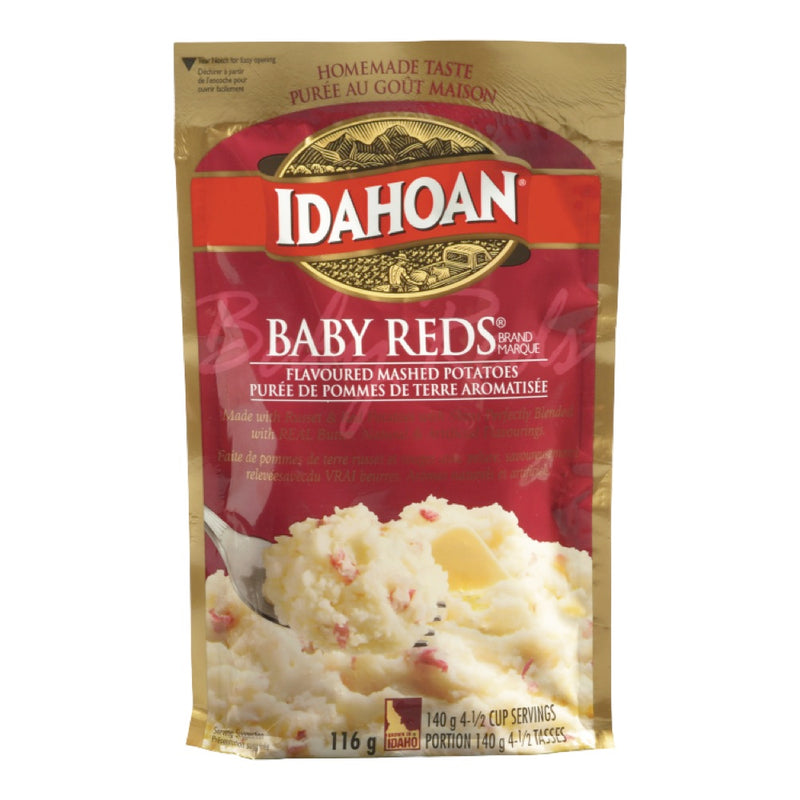 Idahoan Baby Reds Flavoured Mashed Potatoes, 140 g