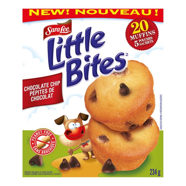Sara Lee Little Bites Chocolate Chip Muffins, 234 g