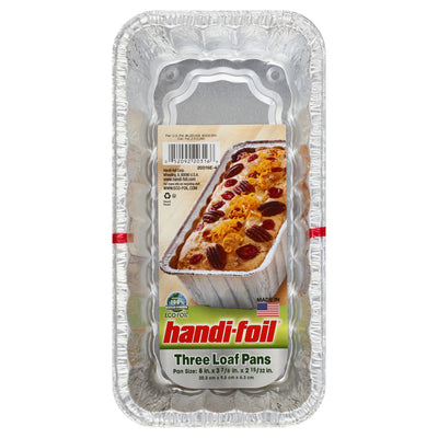 Handi-Foil Eco-foil Loaf Pans, 3 count