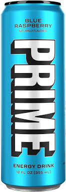 Prime Energy Drink Blue Raspberry, 355 mL