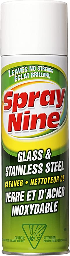 Spray Nine Glass & Stainless Steel Cleaner, 1 ct