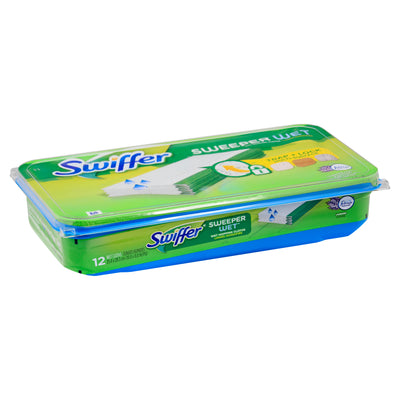 Swiffer Sweeper Wet Multi-Surface Lavender Vanilla & Comfort Mopping Cloths, 12ct