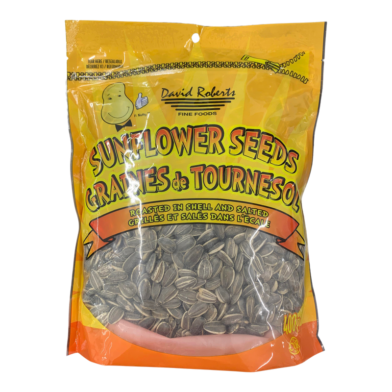 Sunflower Seeds Roasted In Shell & Salted, 400 g