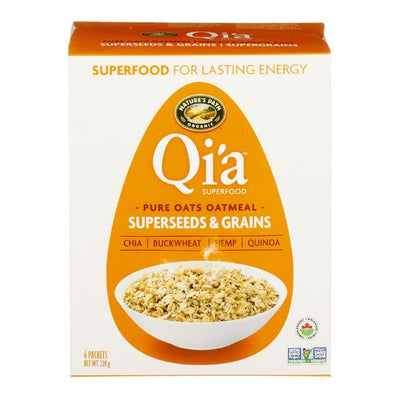 Qia Superseeds & Grains Oats Oatmeal, 6 ct, 228 g