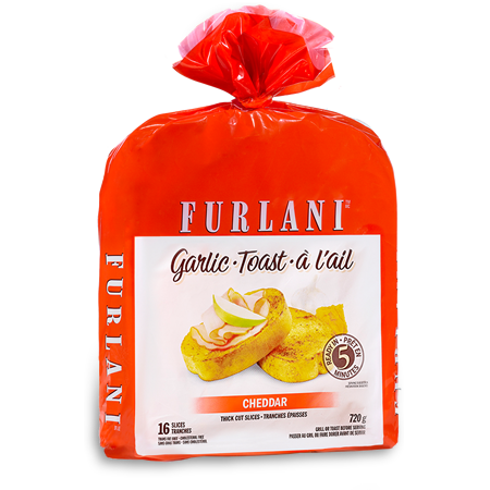 FURLANI'S CHEDDAR GARLIC TOA