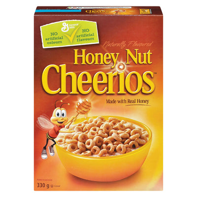 Cheerios Honey Nut Cereal, 330 g