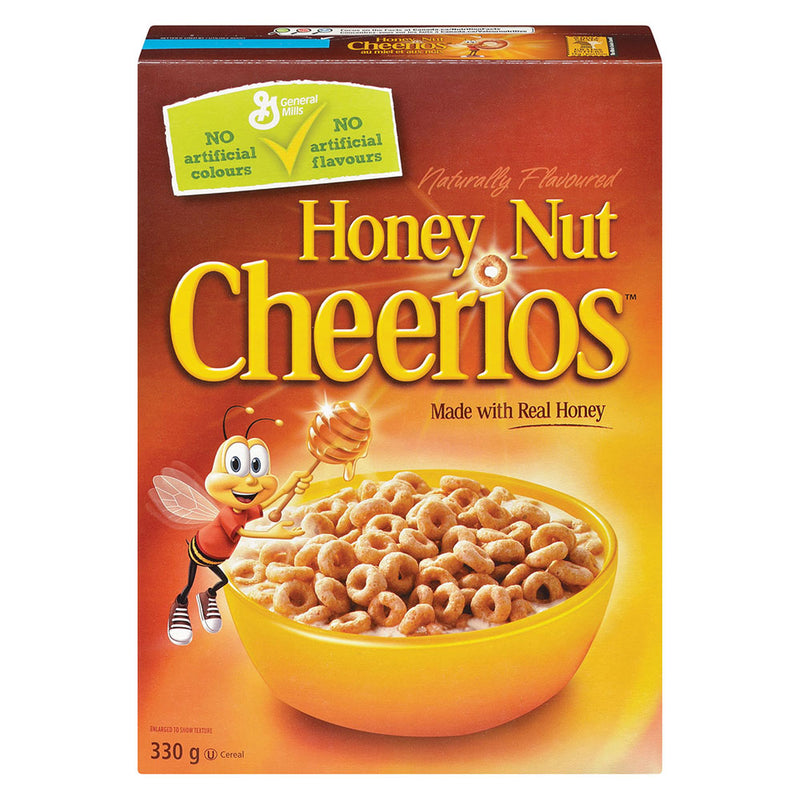 Cheerios Honey Nut Cereal, 330 g