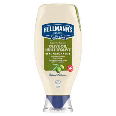 Hellmann's Olive Oil Mayonnaise, 750 mL