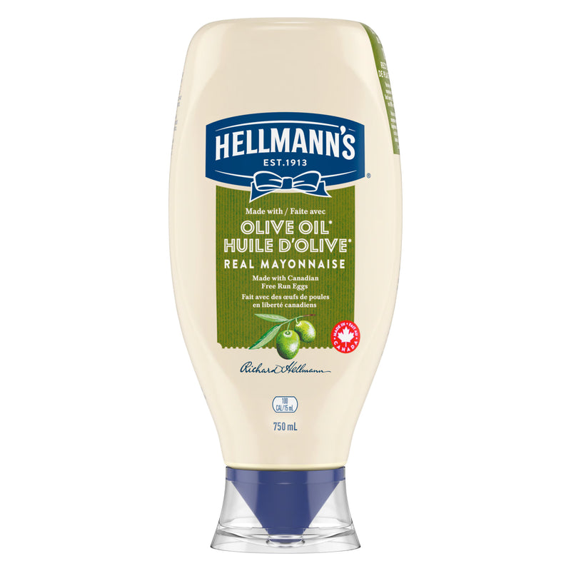 Hellmann's Olive Oil Mayonnaise, 750 mL