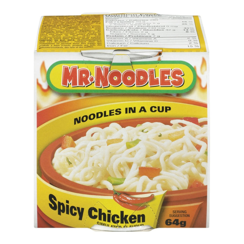 Mr. Noodles Spicy Chicken Cup, 64 g