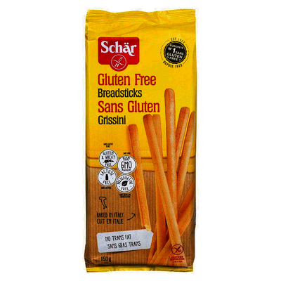 Schar Gluten Free Breadsticks, 150 g