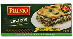 Primo Spinach Lasagna, 500 g