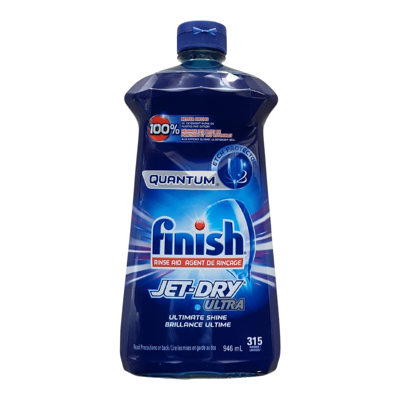 Finish Jet-Dry Ultra Rinse Aid, 946 mL