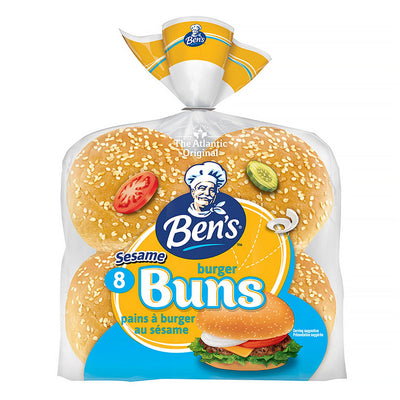 Ben's Sesame Burger Buns, 8 ct