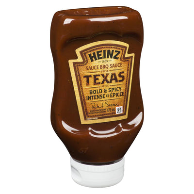 Heinz 100% Natural Bold & Spicy Texas BBQ Sauce, 553 g