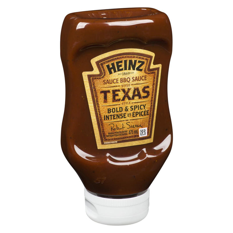 Heinz 100% Natural Bold & Spicy Texas BBQ Sauce, 553 g
