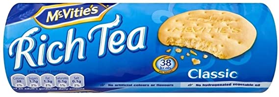MCVITIE'S RICH TEA BISCUITS