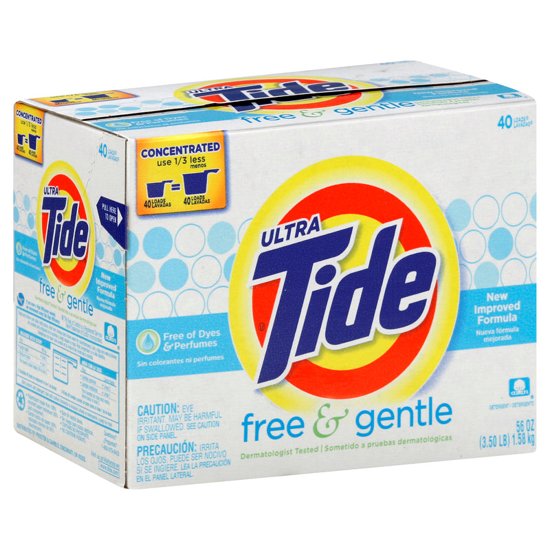 Tide Ultra Free & Gentle Detergent, 1.59 kg