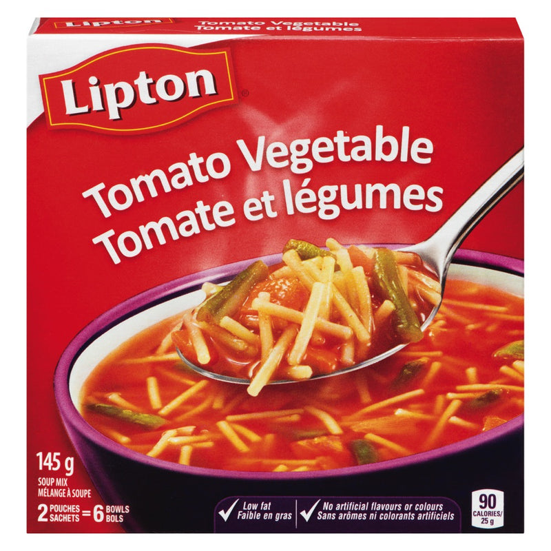 Lipton Tomato Vegetable Soup Mix, 145 g