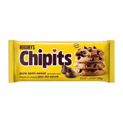 Hershey Chipits Semi-Sweet Chocolate Chips, 270 g