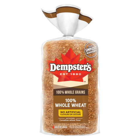 Dempster's 100% Whole Wheat Bread, 600 g