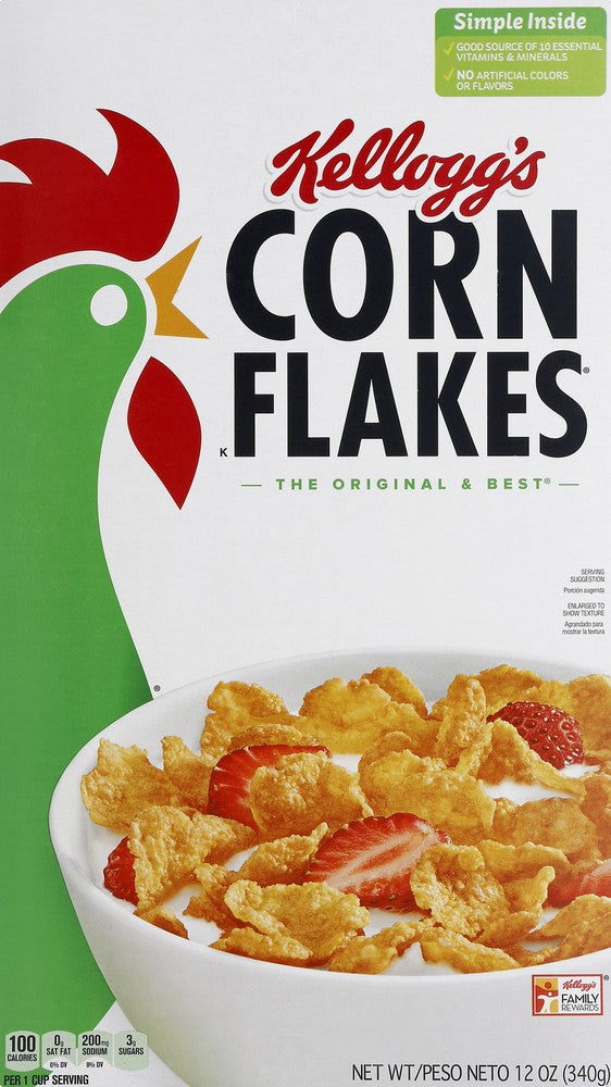 Kellogg's Corn Flakes, 340 g