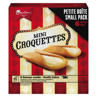 Vachon Mini Croquettes Small Pack Vanilla Cakes, 138 g
