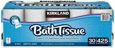 Kirkland Signature Toilet Paper Rolls, 12 ct