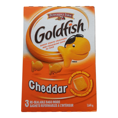 Goldfish Cheddar Crackers, 1.64 kg