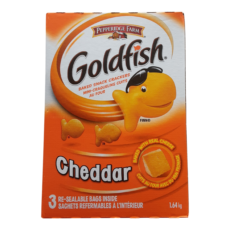 Goldfish Cheddar Crackers, 1.64 kg