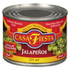 Casa Fiesta Hot Sliced Jalapeños, 125 mL