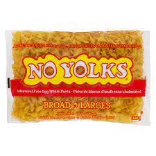NO YOLK BROAD EGG NOODLES