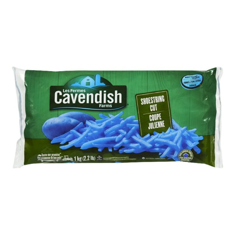 Cavendish Shoestring Cut French Fries, 1 kg