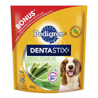 Pedigree Dentastix Fresh Dog Treat, 608 g