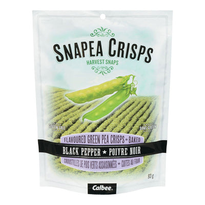 Snapea Crisps Harvest Snaps Flavoured Green Pea Crisps, Baked, 93 g