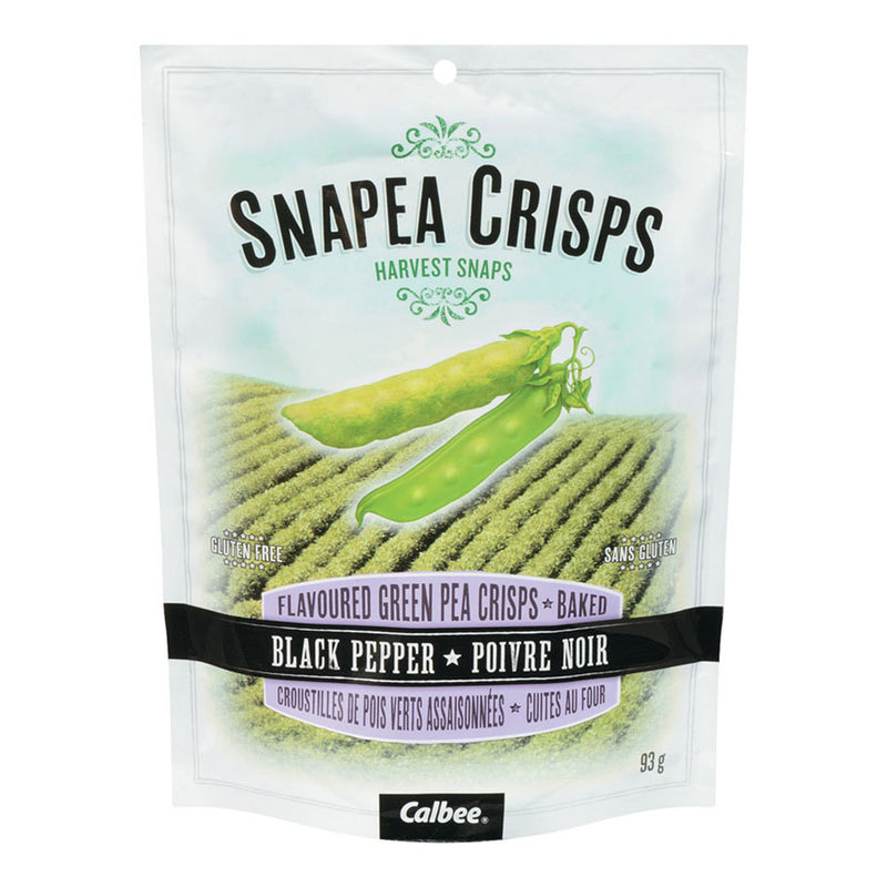 Snapea Crisps Harvest Snaps Flavoured Green Pea Crisps, Baked, 93 g