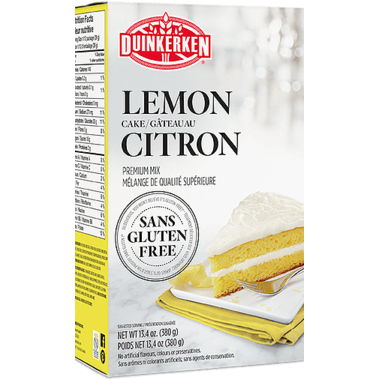 Duinkerken Gluten Free Lemon Cake Mix, 380 g