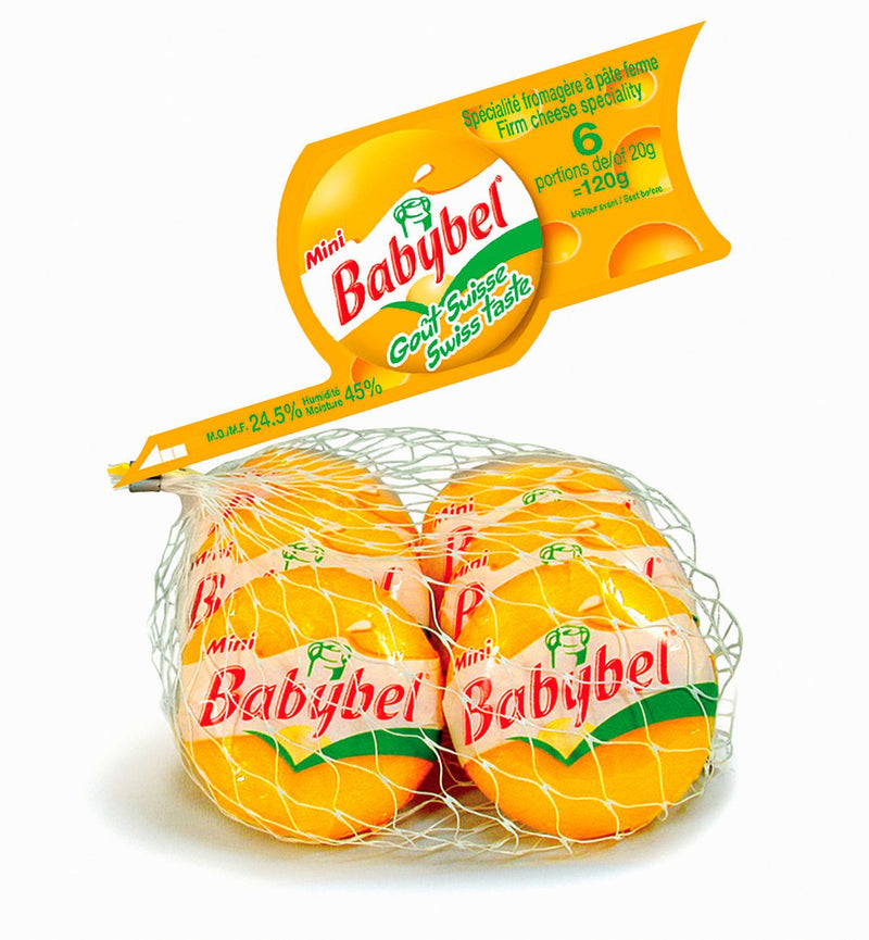 Mini Babybel Swiss Taste, 6 ct