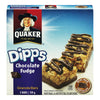 Quaker Dipps Chocolate Fudge Granola Bars, 150 g