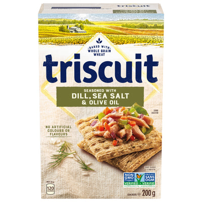 Triscuit Dill, Sea Salt & Olive Oil Crackers, 200 g