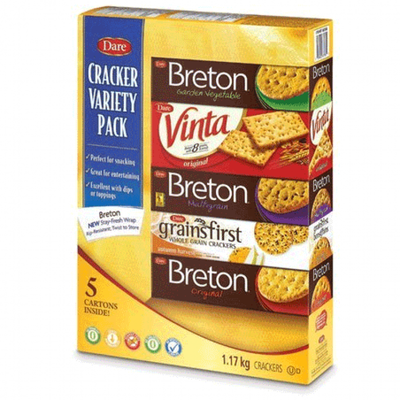Dare Cracker Variety Pack, 5 ct, 1.17 kg