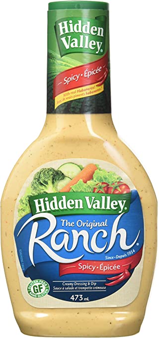 Hidden Valley Spicy Ranch Creamy Dressing & Dip, 473 mL