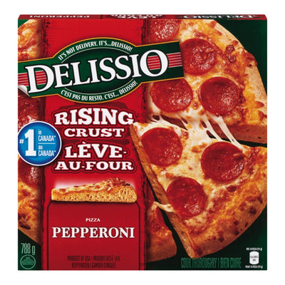 Delissio Rising Crust Pepperoni Pizza, 788 g